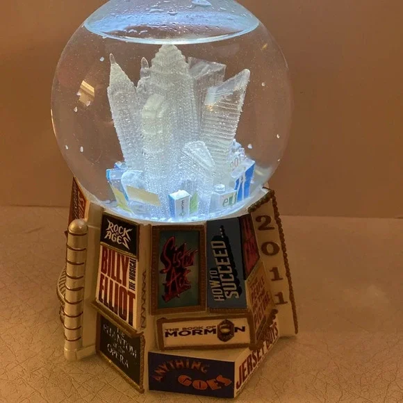 Broadway Snow Globe